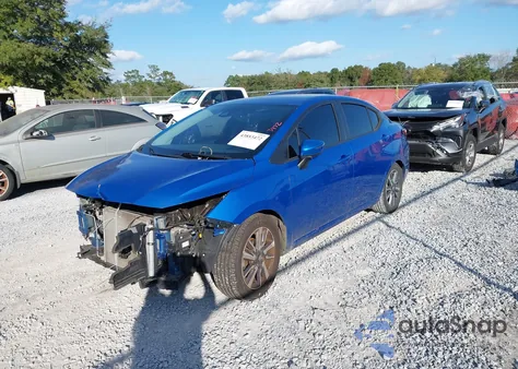 2020 Nissan Versa Sv Xtronic Cvt z USA, uszkodzony, nr VIN 3N1CN8EVXLL831985